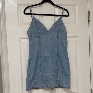 Denim Forum Mini Dress
